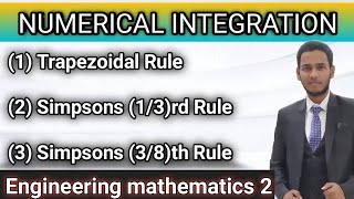 20 numerical integration in hindi applied Mathematics 2 [upl. by Nigam]