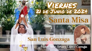 ✅ MISA DE HOY viernes 21 de Junio 2024  Padre Arturo Cornejo [upl. by Conn]