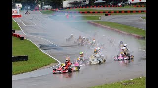 Kart Racing Highlights  CRFKC ROK Cup at CTMP Mosport [upl. by Latsryc]