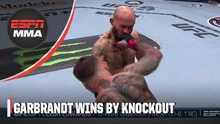 Cody Garbrandt knocks out Brian Kelleher with his right hand  UFC 296  ESPN MMA [upl. by Nnayelhsa390]