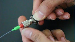 FBGS  Fiber hacks from the lab  How to add an FCAPC connector [upl. by Brandyn41]