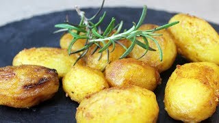 PATATE INTERE IN PADELLA IN 1 MINUTO  ricette veloci  FoodVlogger [upl. by Halas]