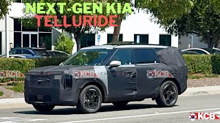 NextGen KIA Telluride Spied in California [upl. by Symon96]