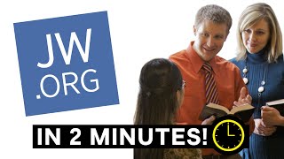 Jehovahs Witnesses Explained in 2 Minutes [upl. by Farrar]