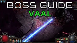 Vaal Oversoul  Boss Guide  Akt 2  Path of Exile  30 Fall of Oriath Beta deutsch  german [upl. by Nymrak211]