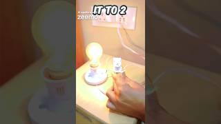 Adjust bulb brightness through fan regulator 💡 science experiment [upl. by Betsy]