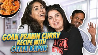 Geeta Maa Aur Farah Khan Ka Mazedaar Banter Aur Prawns Curry  FarahKhanK [upl. by Aleina800]