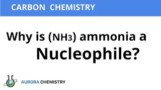 Nucleophile  Why ammonia is a nucleophile [upl. by Ebeneser]