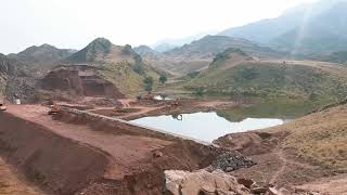 Earthen Dam construction [upl. by Aerb]