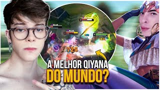 STOMPANDO UMA LUX DE QIYANA PRESTÍGIO NO MESTRE COM OS ITENS NOVOS  League of Legends [upl. by Gnouc859]