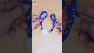 Knots rope tip diy idea for you diy viral shorts ep1757 [upl. by Mano589]