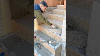 Embracing innovative stone resin solution for staircases shorts [upl. by Fiden382]