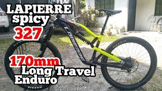 Lapierre Spicy 327 long travel enduro with SRAM NX 1X11 short impression [upl. by Naihtsirc]