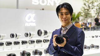 Sony interview New APSC cameras and new affordable lenses are on our roadmap [upl. by Kermy]