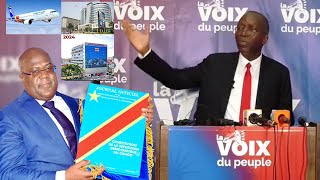 CHANGEMENT DE LA CONSTITUTION MATATA PONYO MET EN GARDE FELIX TSHISEKEDI ET L UDPS [upl. by Idolla]