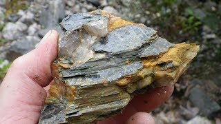 Mineral Collecting north of Madawaska  Canadian Rocks and Minerals [upl. by Amalia312]