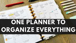 One Planner To Organize My Entire Life  Monthly Flip Through oneplanner lifeorganized [upl. by Ryhpez776]