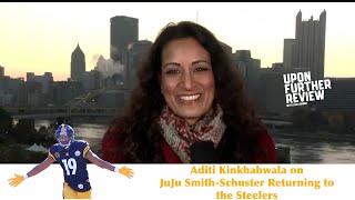 Aditi Kinkhabwala on JuJu SmithSchuster Returning to the Steelers [upl. by Allain217]