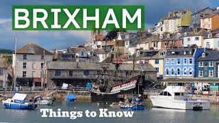 BRIXHAM Devon UK  Harbour Tour [upl. by Airamzul774]