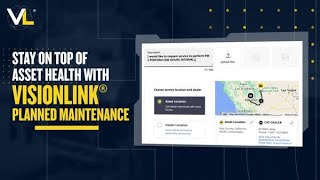 VisionLink®  Learn about Planned Maintenance [upl. by Teresina]