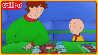 Résoudre le Puzzle avec Papa  Caillou Classiques [upl. by Amesari]