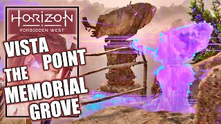 Horizon Forbidden West  Vista Point The Memorial Grove [upl. by Eart]