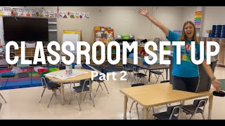 CLASSROOM SET UP PART 2 20242025 Layout Alphabet Calendar amp More [upl. by Eikcor]