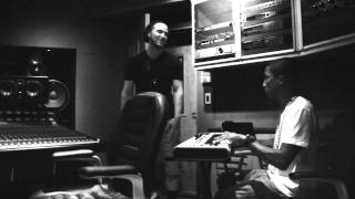 Mike Posner In Studio With Pharrell Williams [upl. by Mak]