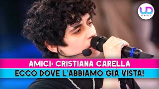 Amici Cristiana Carella Ecco Dove LAbbiamo Già Vista [upl. by Ausoj]