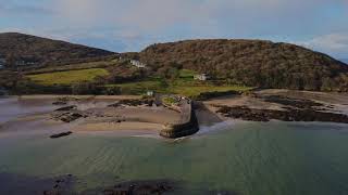 Old Head Beach Louisburgh Co Mayo Drone Footage [upl. by Yeh980]