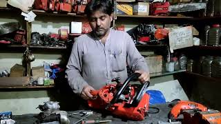 how to dolmar chainsaw ps 7300 fitting dolmar stihl husqvarna chainsaws echo woodcuttingtools [upl. by Melony]