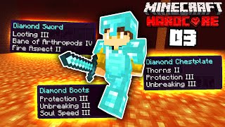 I BECAME STRONG in Hardcore Minecraft S7E3 [upl. by Anihc]