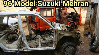 Project Mehran 1996 model Car restoration project [upl. by Ylrebmic406]