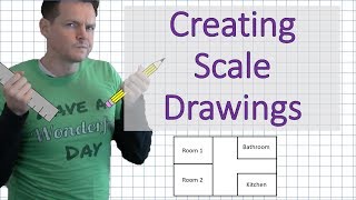 How to Make a Scale Drawing  7th Grade  Simplifying Math [upl. by Hamehseer]