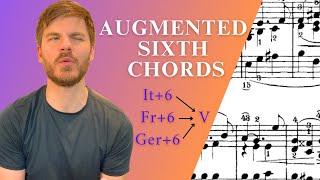 Augmented Sixth Chords  Examples and Voice Leading for Music Theory [upl. by Onstad]