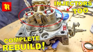 Complete Detailed GM TBI Injection System Rebuild With Brand New Injectors ALL ACDELCO PARTS [upl. by Mord]