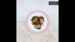 Agretti con acciughe marinate e lamponi  Le Ricette  La Cucina Italiana [upl. by Lahcar]