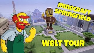 Minecraft Simpsons Welt Tour [upl. by Berenice295]