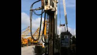 Soilmec CM50 in CFA mode [upl. by Salb]