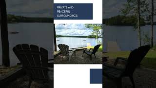 Great Nova Scotia Lake for Fishing Boating and SwimmingLakefront Cottage for Sale 1 hr to Halifax [upl. by Nelac]