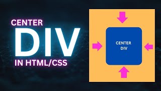 How to Center a Div in HTML Simple Solution with New CSS Trick [upl. by Tori982]