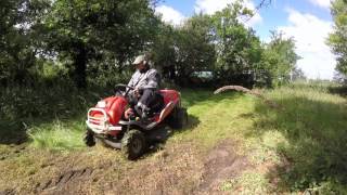 Crossjet lawn mower débroussaillage du jardin Juin 2017 5 [upl. by Donough]