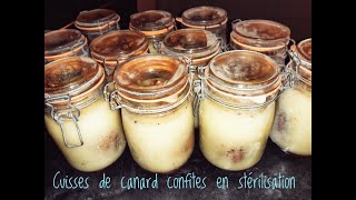 Confit de canard en stérilisation [upl. by Lirrehs]