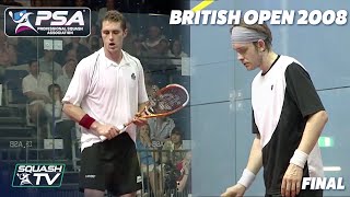 On This Day Palmer v Willstrop  British Open 2008 Final  Archive Highlights [upl. by Elocaj]