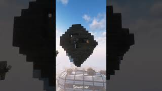 Minecraft Airship build timelapse minecraft airship minecrafttimelapse minecraftbuild tutorial [upl. by Kempe]