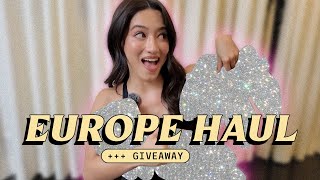 EU HAUL  GIVEAWAY Closed [upl. by Kilk]