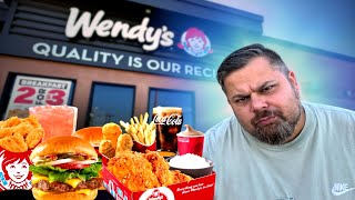 Ochutnávka USA Wendys KTERÝ BUDE BRZY V ČR [upl. by Nodlew297]