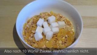 Gesundes Müsli ohne Zuckerfallen selber machen  make cereal itself [upl. by Leal628]