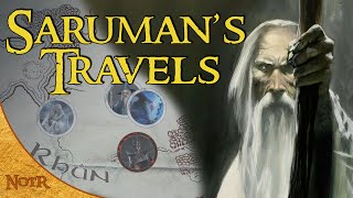 The Complete Travels of Saruman  Tolkien Explained [upl. by Gaves]