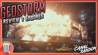 ERRORES de películas GEO TORMENTA Review Crítica y Resumen GEOSTORM [upl. by Notsnorb]